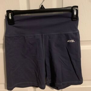 Size medium, dark blue shorts from aybl.